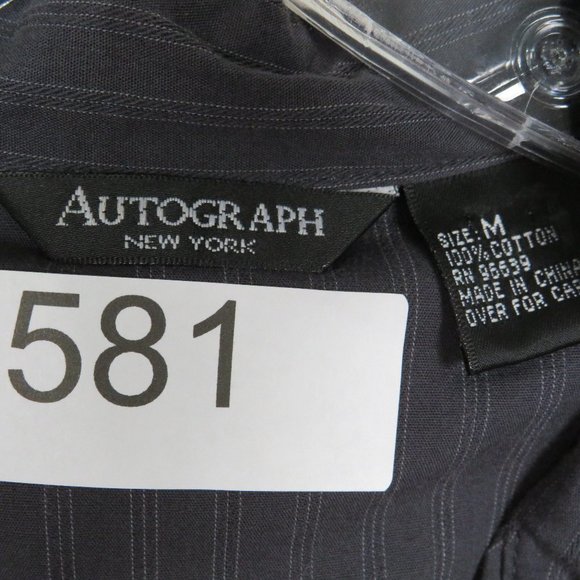 Autograph* Women's Long Sleeve Ruffled Cuffs Button Down Belt Tie Blouse~ Size M - Picture 4 of 9